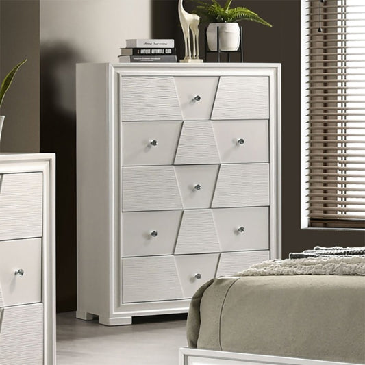 Furniture of America - Holsted - Chest, White - FM72012WH-C view 1