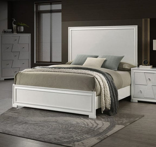 Furniture of America - Holsted Queen Bed in White - FM72012WH-Q-BED View 1