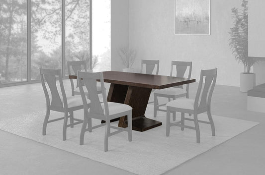 Furniture of America - Holsworthy Dining Table in Espresso - FM3600ES-T View 1