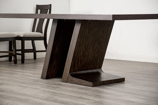 Furniture of America - Holsworthy Dining Table in Espresso - FM3600ES-T View 2