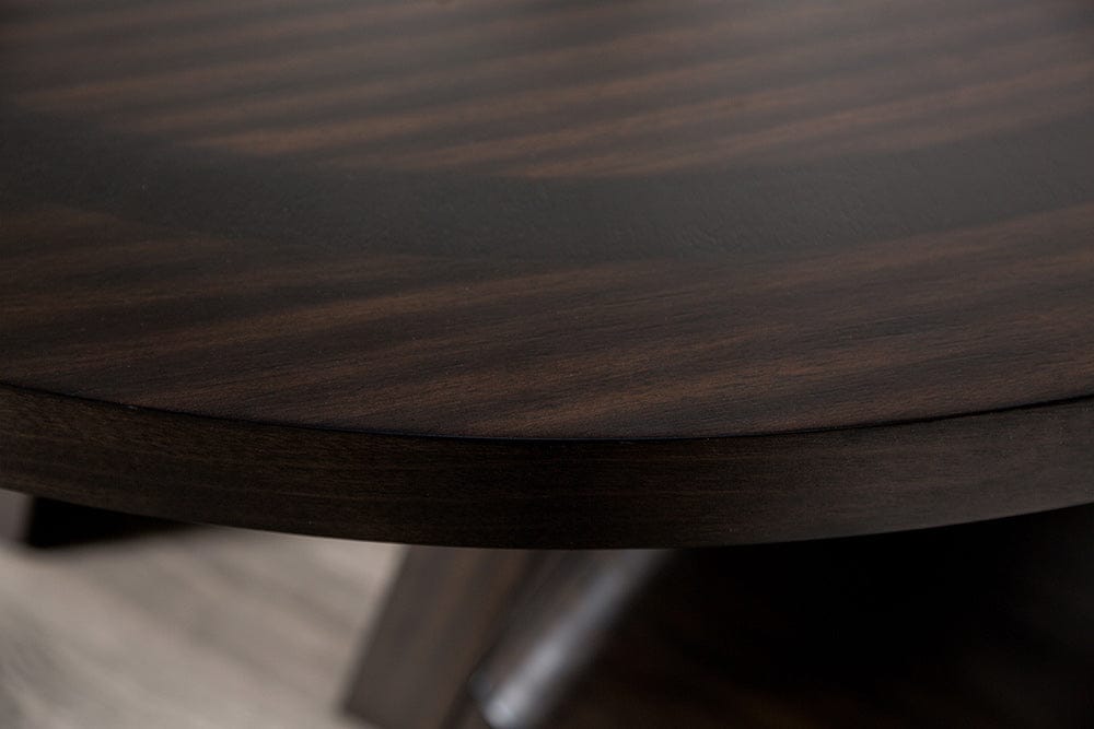 Furniture of America - Holsworthy Round Dining Table in Espresso - FM3600ES-RT View 3