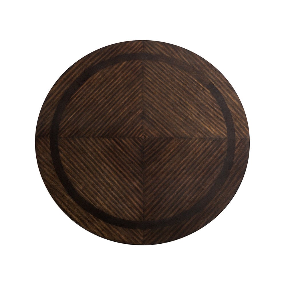 Furniture of America - Holsworthy Round Dining Table in Espresso - FM3600ES-RT View 5
