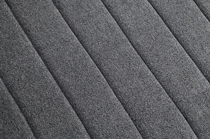 Furniture of America - Hoople - Swivel Chair, Channeled, Dark Gray - Dark Gray - FM-AC6001DG-SW view 3