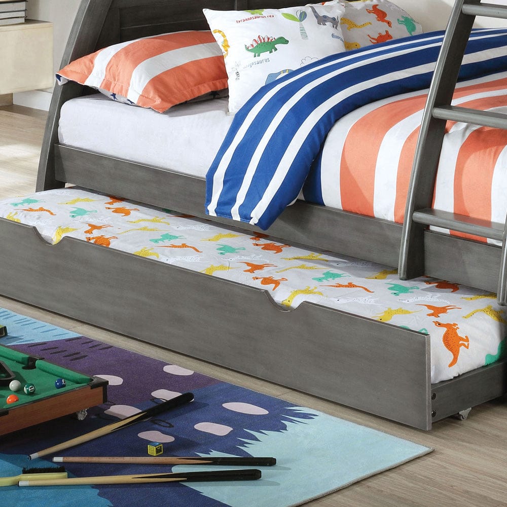 Furniture of America - Hoople Trundle in Gray - CM-BK963GY-TR View 1