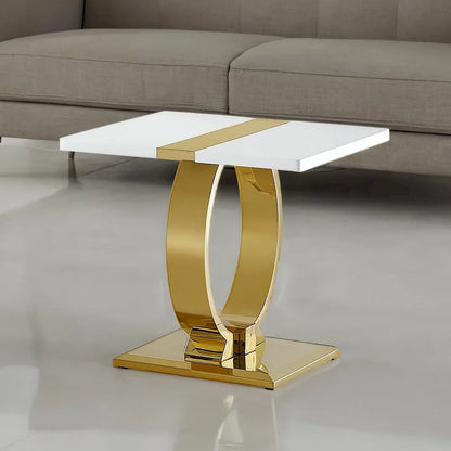 Furniture of America - Horsham - End Table - Gold/White - FM47018GD-E view 1