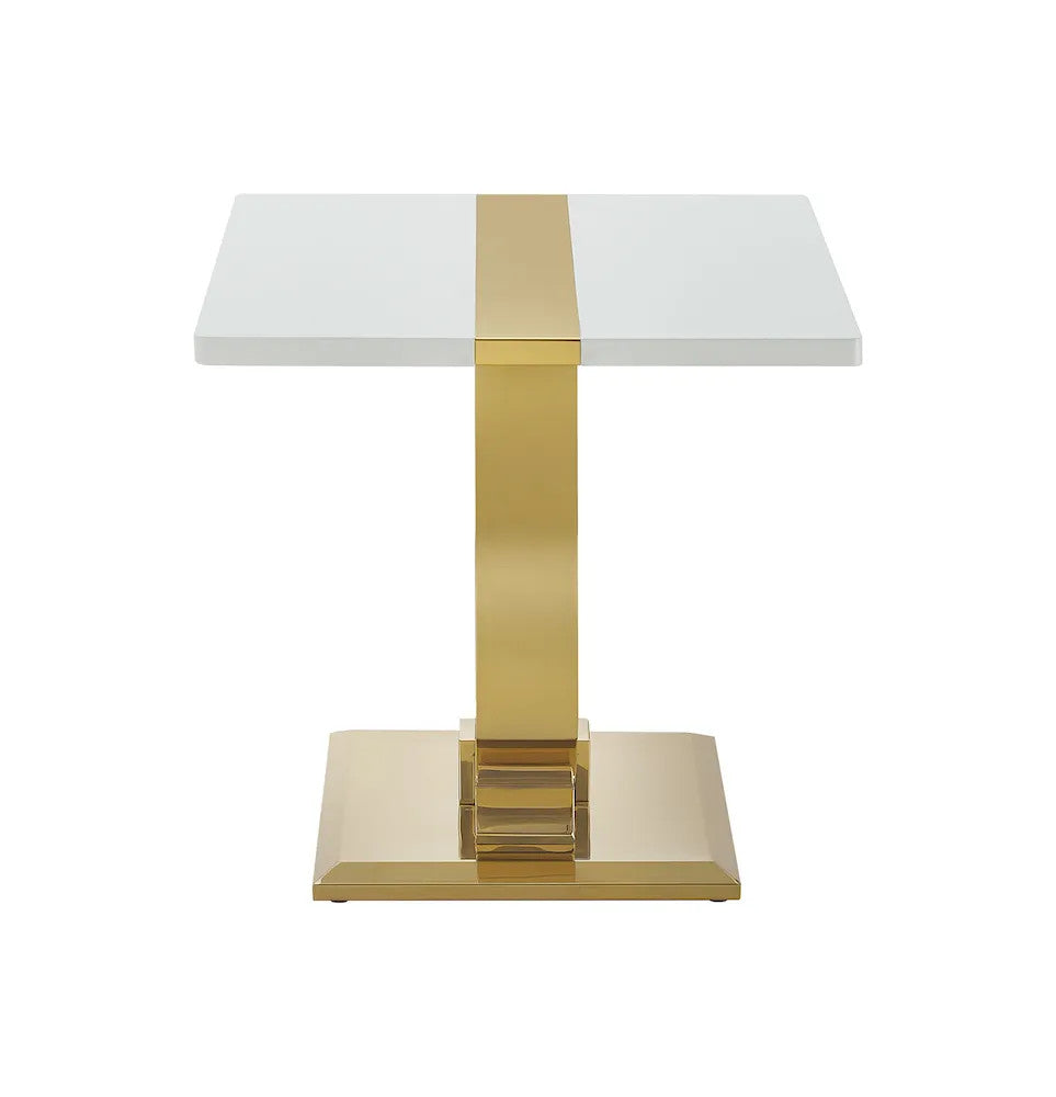 Furniture of America - Horsham - End Table - Gold/White - FM47018GD-E view 4