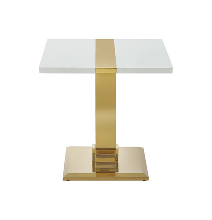Furniture of America - Horsham - End Table - Gold/White - FM47018GD-E view 4