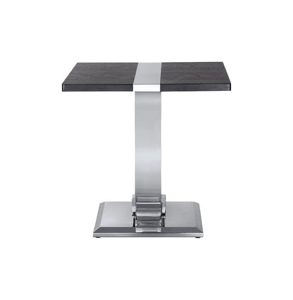 Furniture of America - Horsham - End Table - Silver/Black - FM47019SV-E view 3