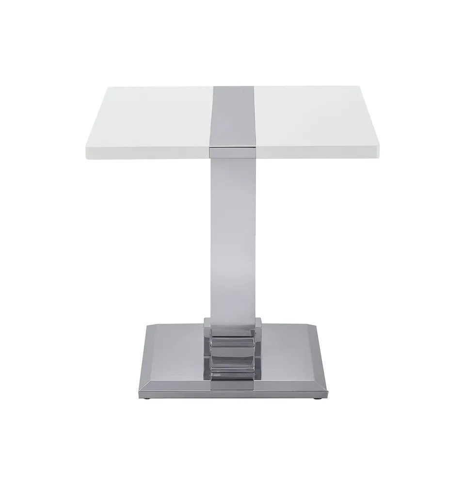 Furniture of America - Horsham - End Table - Silver/White - FM47018SV-E view 4