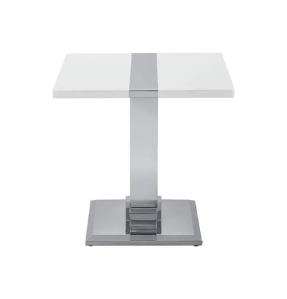 Furniture of America - Horsham - End Table - Silver/White - FM47018SV-E view 4