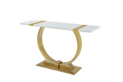 Furniture of America - Horsham - Sofa Table - Gold/White - FM47018GD-S view 2