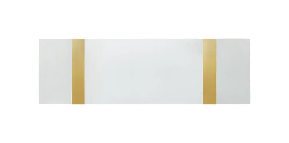 Furniture of America - Horsham - Sofa Table - Gold/White - FM47018GD-S view 5