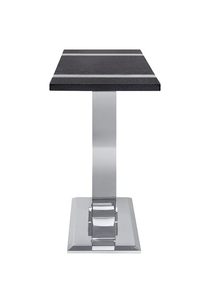 Furniture of America - Horsham - Sofa Table - Silver/Black - FM47019SV-S view 4