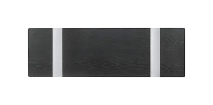 Furniture of America - Horsham - Sofa Table - Silver/Black - FM47019SV-S view 5