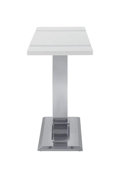 Furniture of America - Horsham - Sofa Table - Silver/White - FM47018SV-S view 4