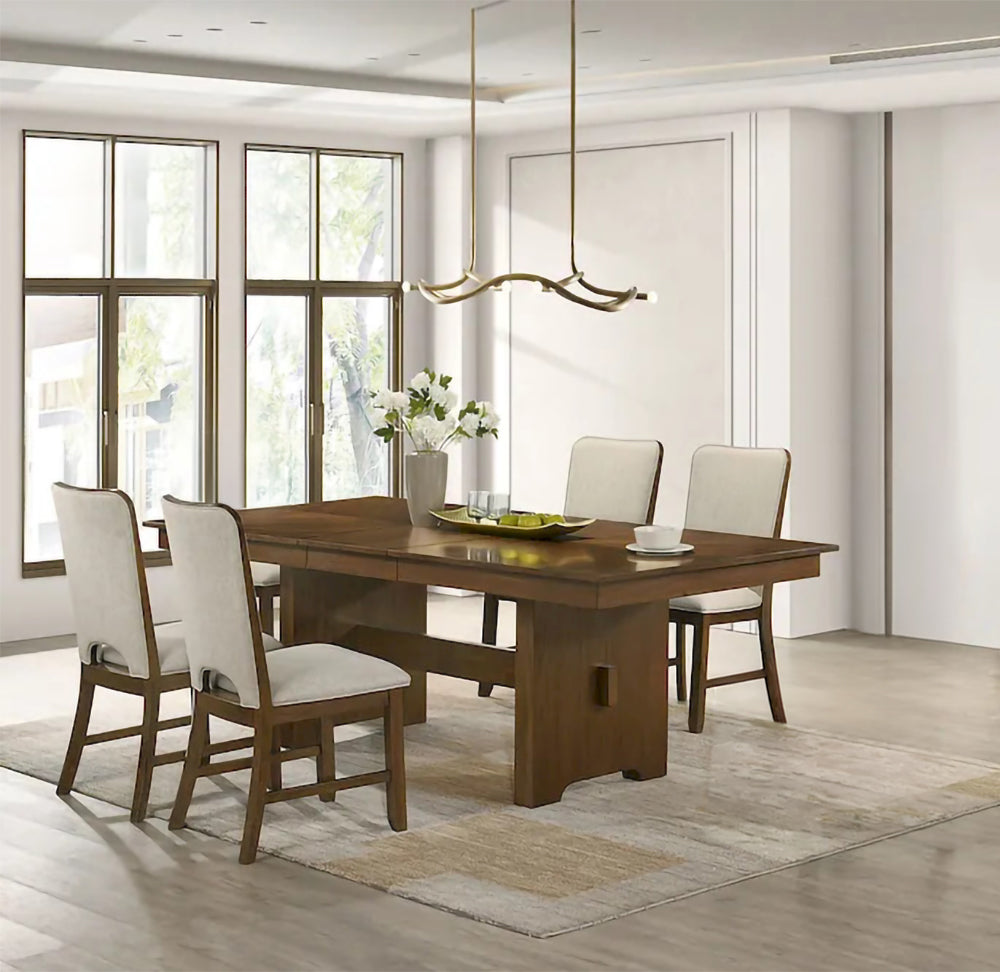 Furniture of America - Horsholm - 5 Pc. Dining Table Set - FM32004WN-T-5PC view 1