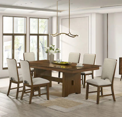 Furniture of America - Horsholm - 7 Pc. Dining Table Set - FM32004WN-T-7PC view 1