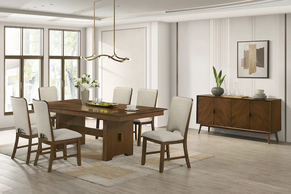 Furniture of America - Horsholm - Dining Table - FM32004WN-T-TABLE view 2