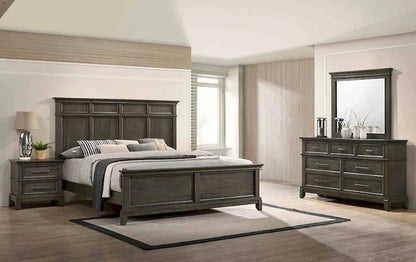 Furniture of America - Houston - 4 Pc. Queen Bedroom Set w/ 2NS - CM7221GY-Q-5PC-2NS view 1