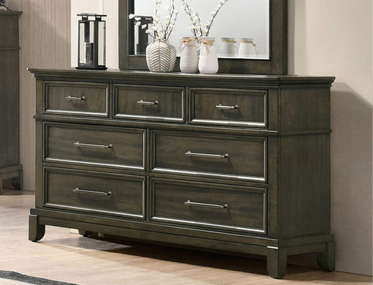 Furniture of America - Houston Dresser in Gray - CM7221GY-D View 1