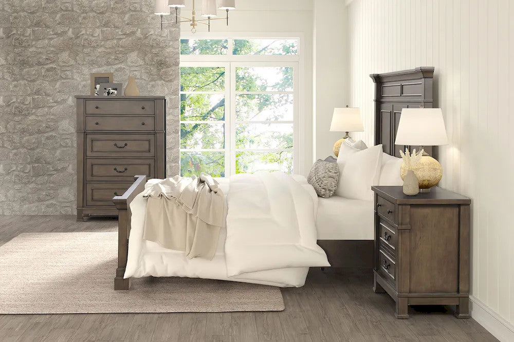 Furniture of America - Huddersfield - 3 Pc. Queen Bedroom Set - FM7702DB-Q-4PC view 3