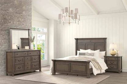 Furniture of America - Huddersfield - 4 Pc. Queen Bedroom Set w/ 2NS - FM7702DB-Q-5PC-2NS view 1