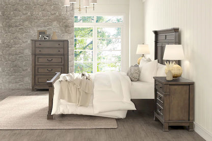 Furniture of America - Huddersfield - 4 Pc. Queen Bedroom Set w/ 2NS - FM7702DB-Q-5PC-2NS view 3