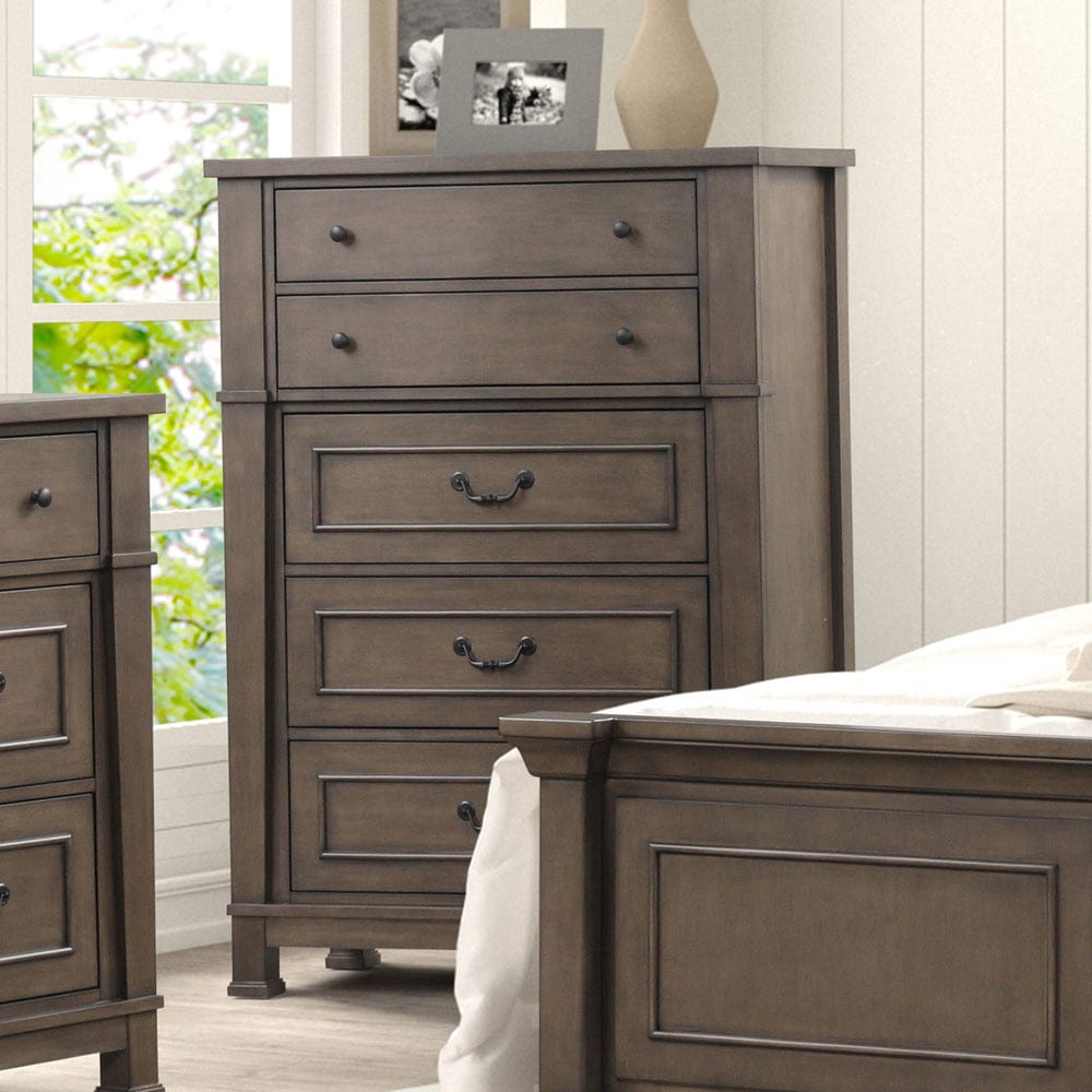 Furniture of America - Huddersfield Chest in Dark Walnut - FM7702DB-C View 1