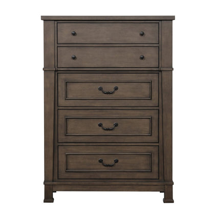 Furniture of America - Huddersfield Chest in Dark Walnut - FM7702DB-C View 3