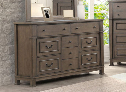 Furniture of America - Huddersfield Dresser in Dark Walnut - FM7702DB-D View 1