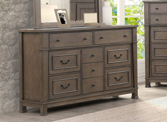 Furniture of America - Huddersfield Dresser in Dark Walnut - FM7702DB-D View 1