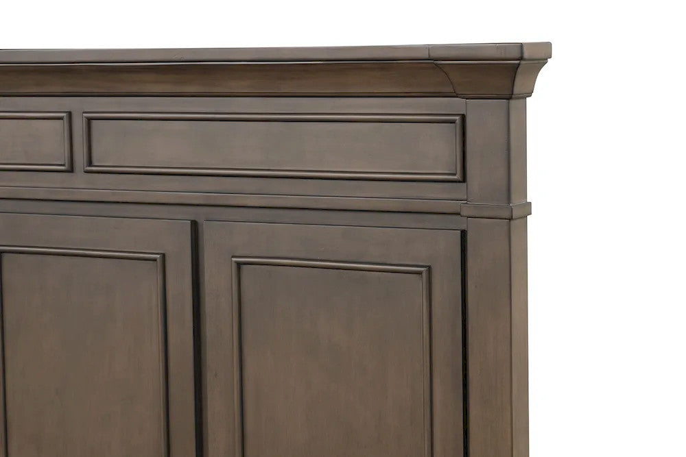 Furniture of America - Huddersfield - E.King Bed, Dark Walnut - FM7702DB-EK-BED view 8