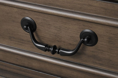 Furniture of America - Huddersfield Nightstand W/ USB in Dark Walnut - FM7702DB-N View 5