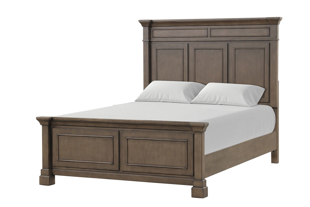 Furniture of America - Huddersfield Queen Bed in Dark Walnut - FM7702DB-Q-BED View 1