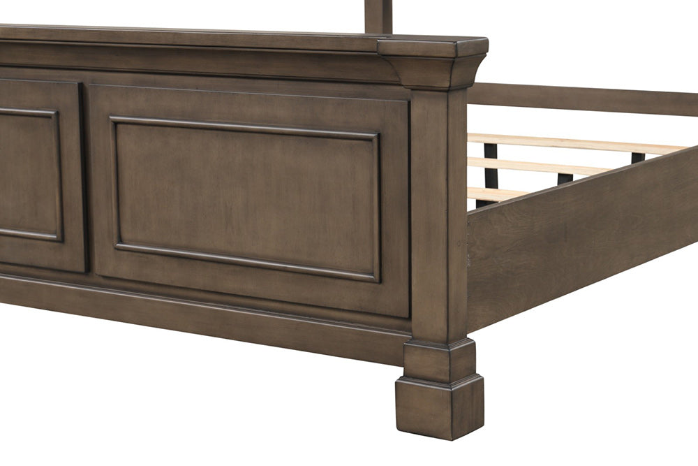 Furniture of America - Huddersfield Queen Bed in Dark Walnut - FM7702DB-Q-BED View 7