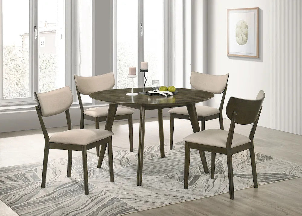 Furniture of America - Huttwil - 48" Round Dining Table - FM32007WN-RT view 2