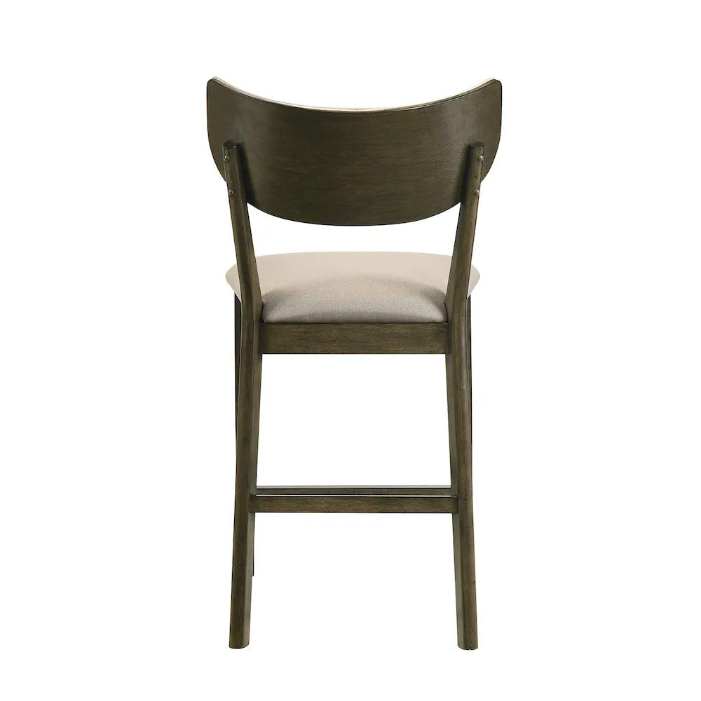 Furniture of America - Huttwil - Counter Ht. Chair (Set of 2) - FM32007WN-PC-2PK view 2