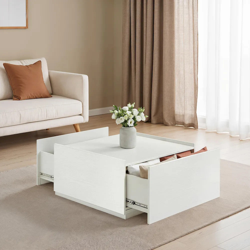 Furniture of America - Hyde - Coffee Table - White - SL4200WH-C view 1
