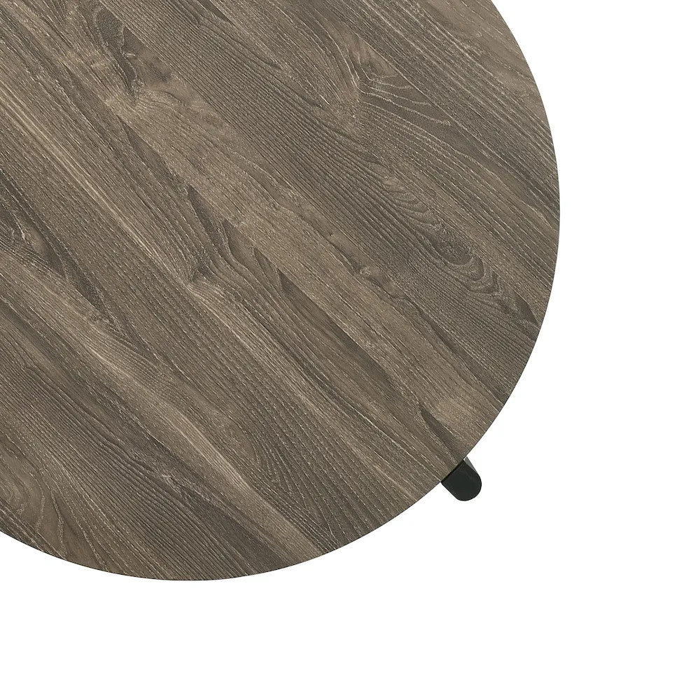 Furniture of America - Hyde - Round Coffee Table - Dark Gray - SL4200DG-CR view 7