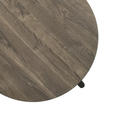 Furniture of America - Hyde - Round Coffee Table - Dark Gray - SL4200DG-CR view 7