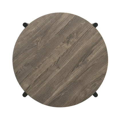 Furniture of America - Hyde - Round Coffee Table - Dark Gray - SL4200DG-CR view 8