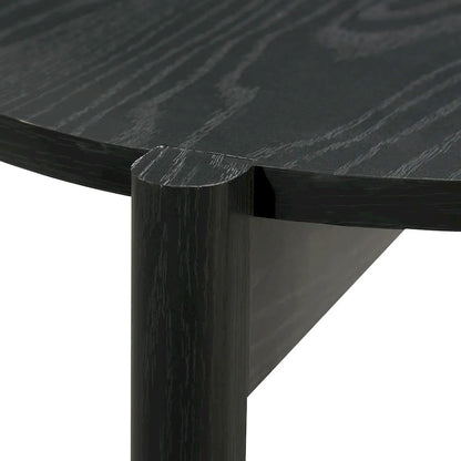 Furniture of America - Hyde - Round End Table - Black - SL4200BK-E view 7