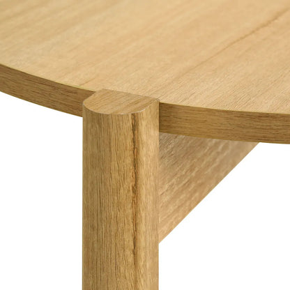 Furniture of America - Hyde - Round End Table - Natural - SL4200NT-E view 7