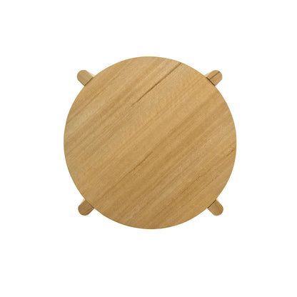 Furniture of America - Hyde - Round End Table - Natural - SL4200NT-E view 8