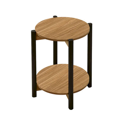 Furniture of America - Hyde - Round End Table - Walnut - SL4200WN-E view 3