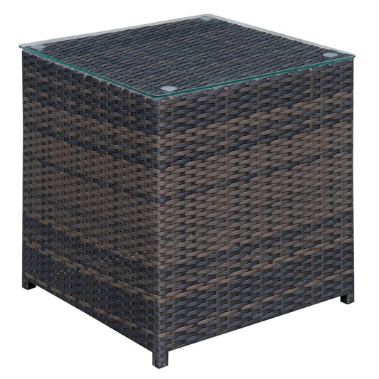 Furniture of America - Ilona End Table in Brown/Beige - CM-OS2136-G View 1