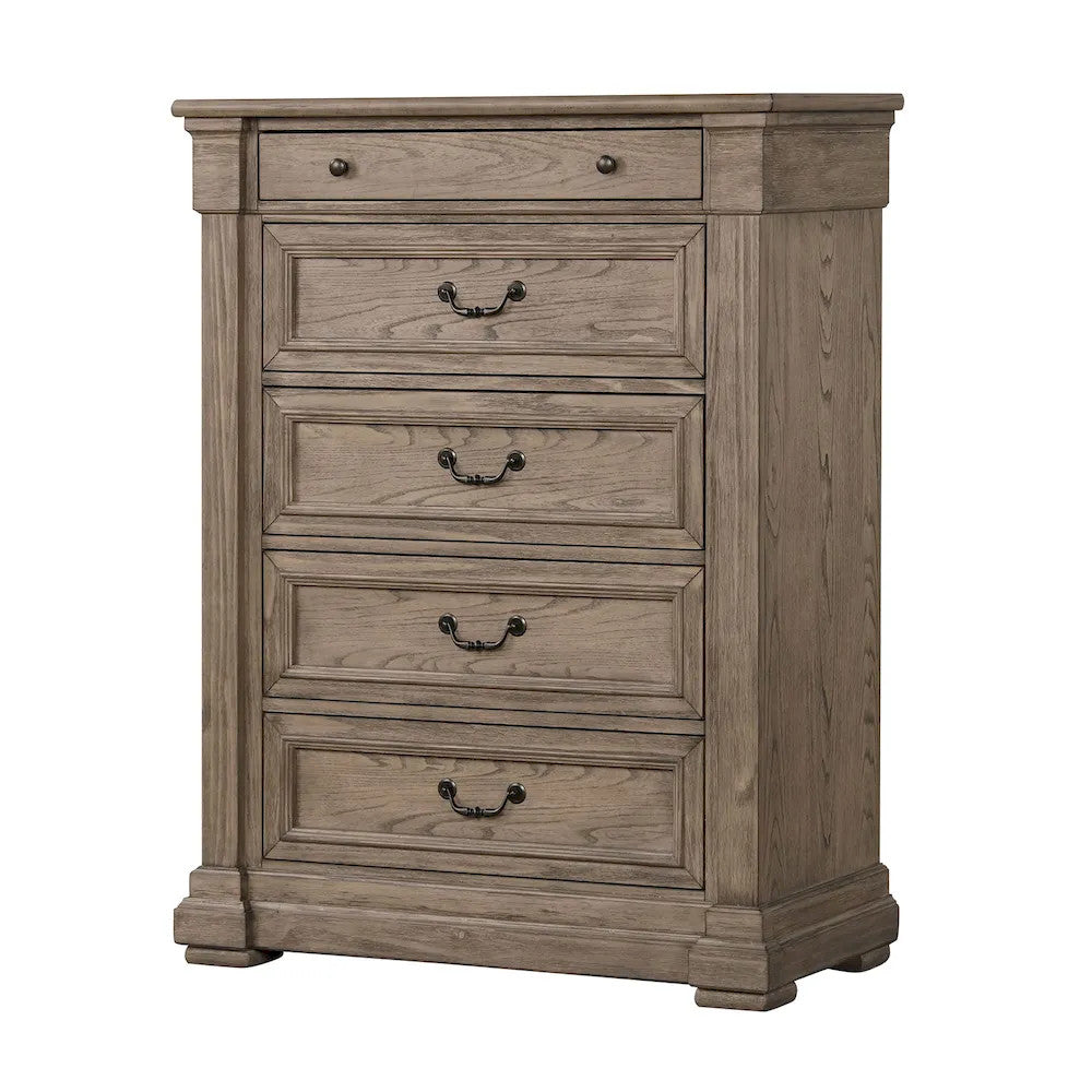 Furniture of America - Isadore - 4 Pc. Queen Bedroom Set w/ Chest - FM7700WH-Q-5PC-CHEST view 7