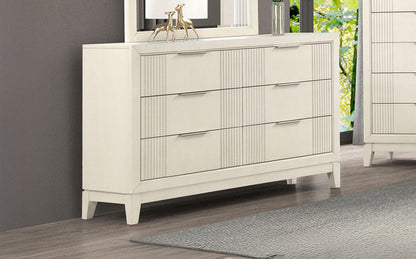 Furniture of America - Isadore Dresser in Antique White - FM7700WH-D View 2