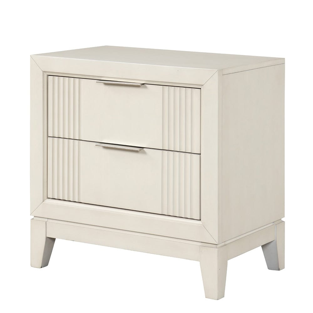 Furniture of America - Isadore Nightstand in Antique White - FM7700WH-N View 1