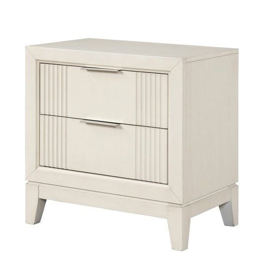 Furniture of America - Isadore Nightstand in Antique White - FM7700WH-N View 1